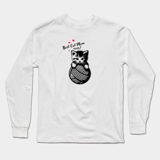 Cat Mom Long Sleeve T-Shirt